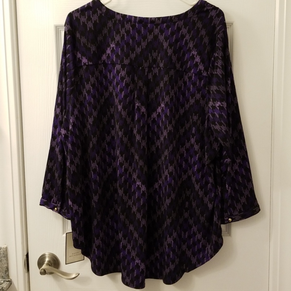Removing Soon!  NWT Dana Buchman 3/4 sleeve shirt - Picture 5 of 6